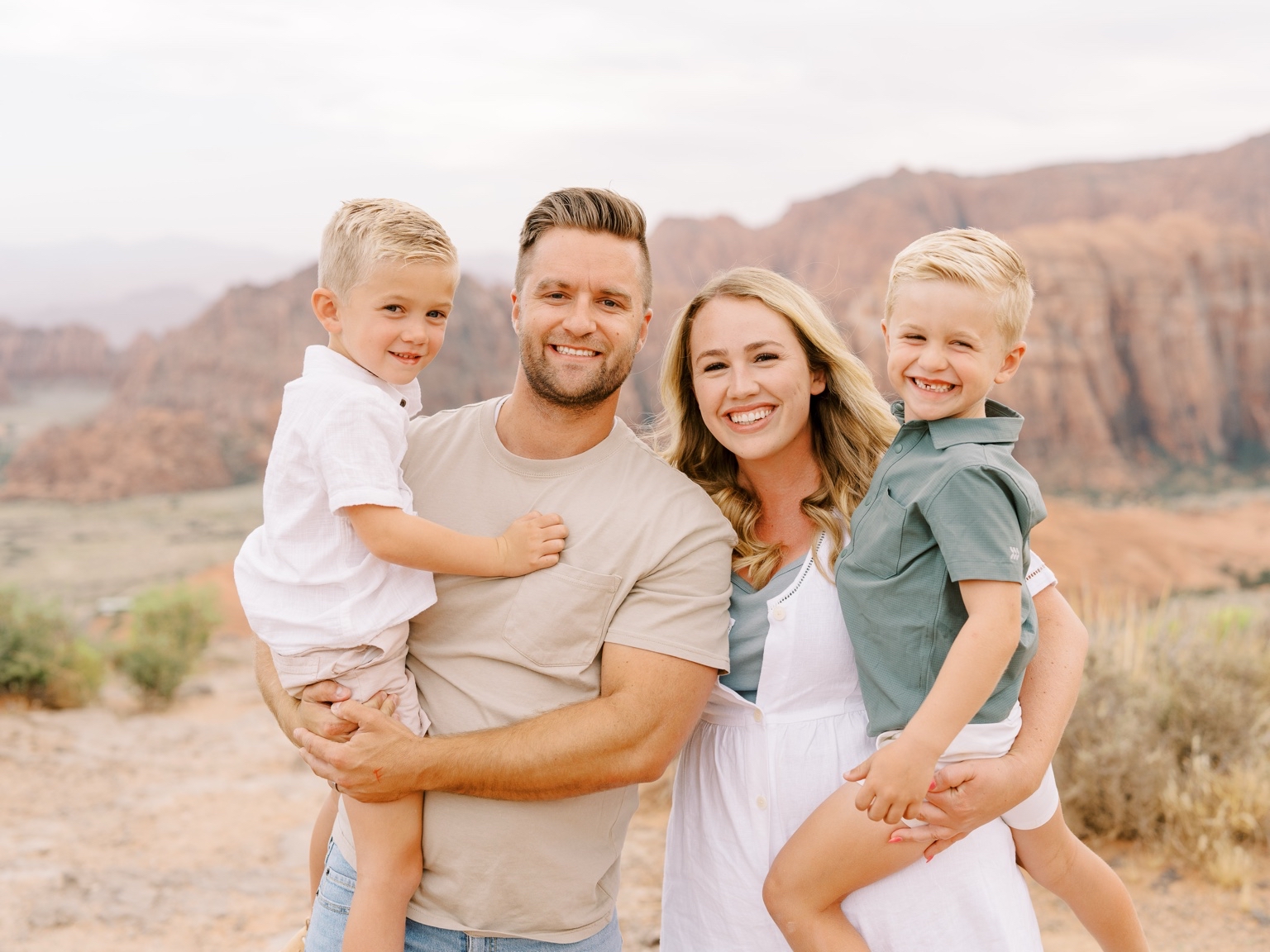 Dr. Daniel Frost with his family